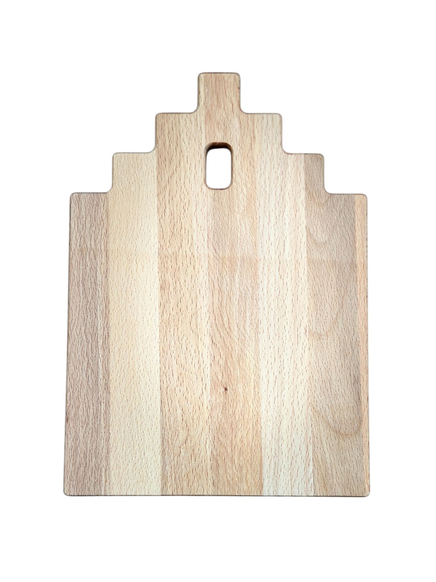 Puur Hout | Huis Trap-gevel S 24 x 17 x 1,5 cm