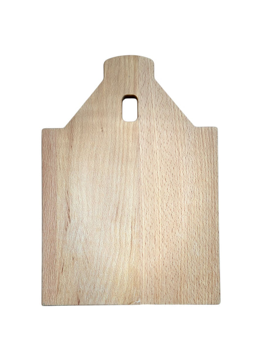 Puur Hout | Huis Hals-gevel S 24 x 17 x 1,5 cm